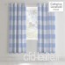 Catherine Lansfield Boston Carreaux Housse de Couette Facile d'entretien  Coton Polyester  Bleu  Double - B077PR7GZ1